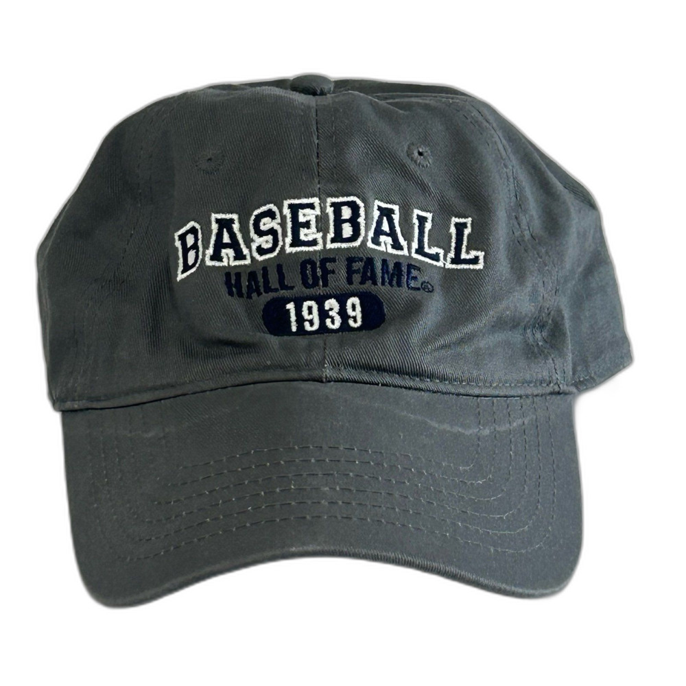 Ouray Sportswear Cap Hat Men's Adjustable Color Gray Baseball Hall of Fame 1939